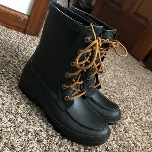 SPERRY waterproof rubber rainboots